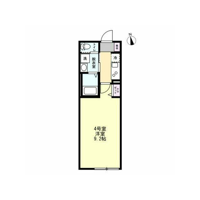 ベイルームＨｉｎｔｅｒｔｕｘ 304号室 間取り
