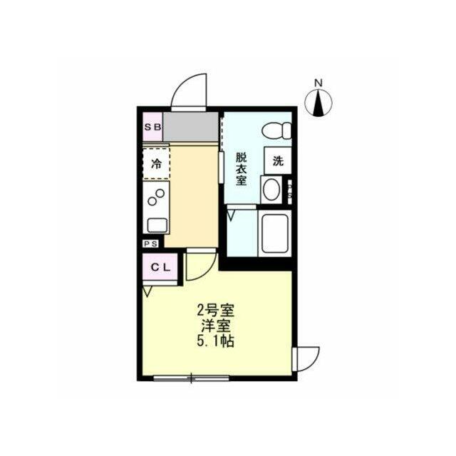 ソラリア湘南台 102号室 間取り