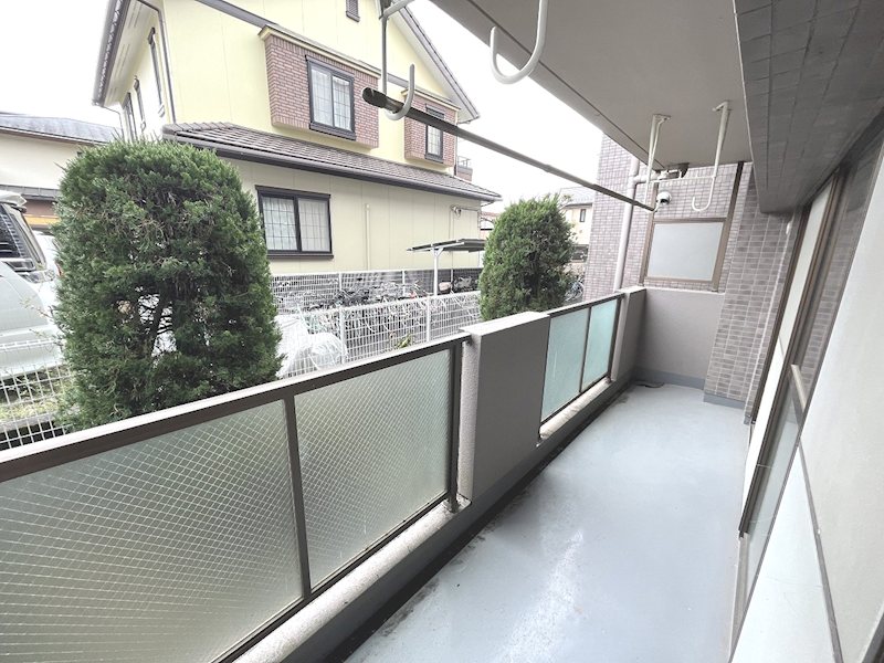 グレース奥津 ベランダ