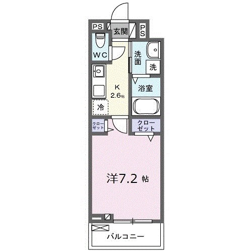 ベルクワルツ大船 202号室 間取り