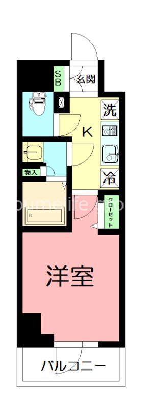 小田急伊勢原駅前マンション 1408号室 間取り