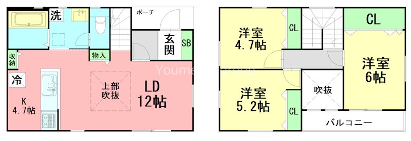 スペランツァB 間取り