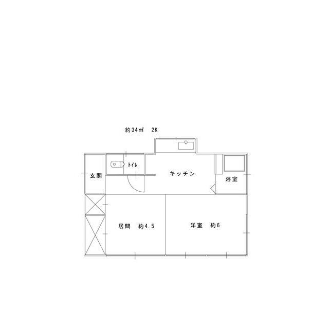 浜田貸家 間取り