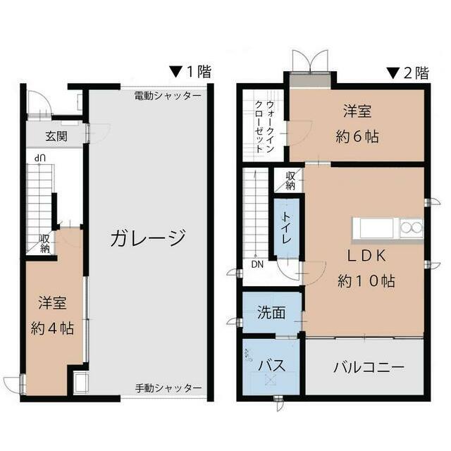 ガレージハウス丹沢 間取り