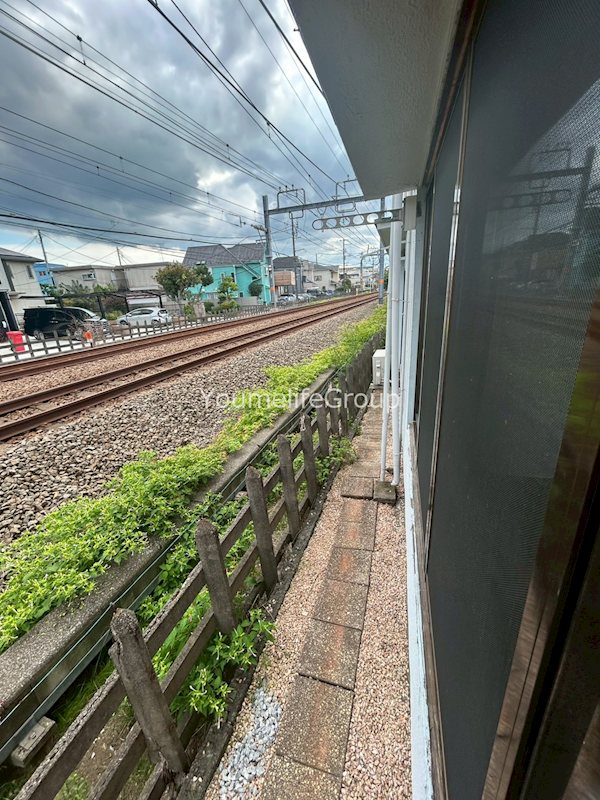 高田ハウス ベランダ