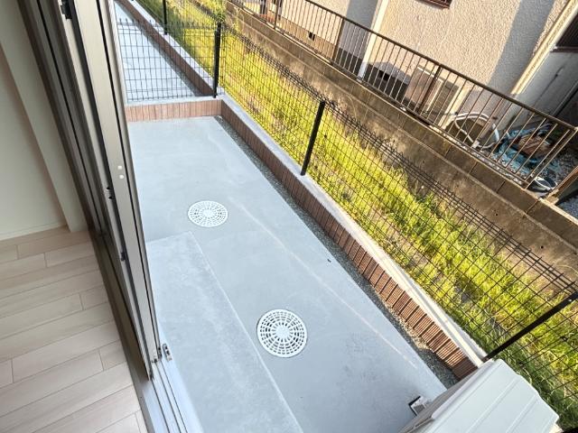 グランポート ベランダ