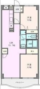 ボヌール秦野Ⅱ 305号室 間取り