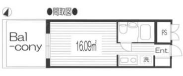 メゾン・ド・オルネ 0401号室 間取り