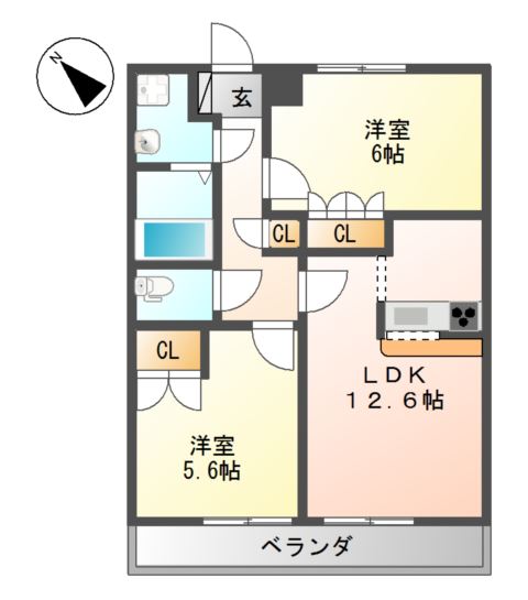 サンパレス 間取り