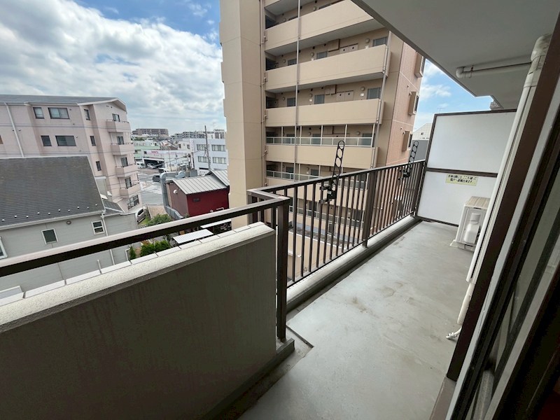 ソシエ弐番館 ベランダ