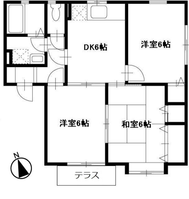 ラルジュ・アイ 102号室 間取り