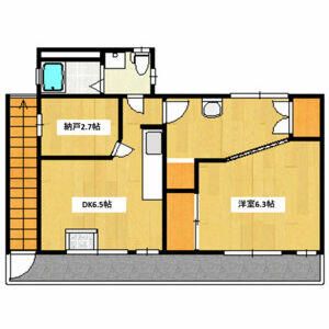 ハイツ湘南 204号室 間取り
