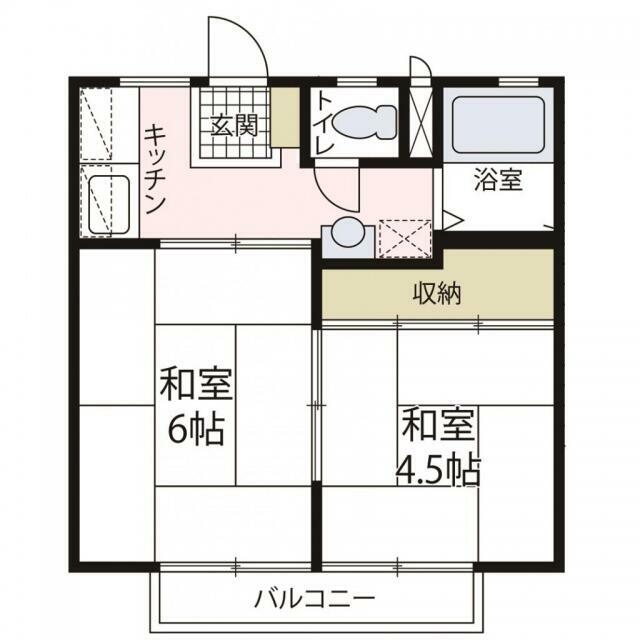 Ｋ’ｓハイツ 101号室 間取り