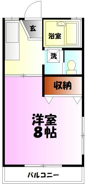 コーポミノシマ 間取り