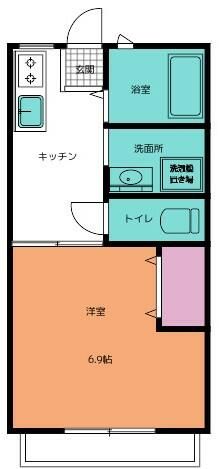 コーポ泉Ａ 101号室 間取り