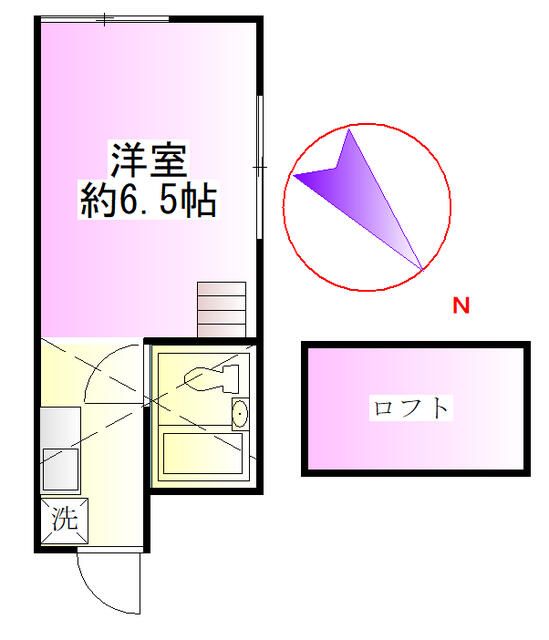 アーバンコーポラス 203号室 間取り