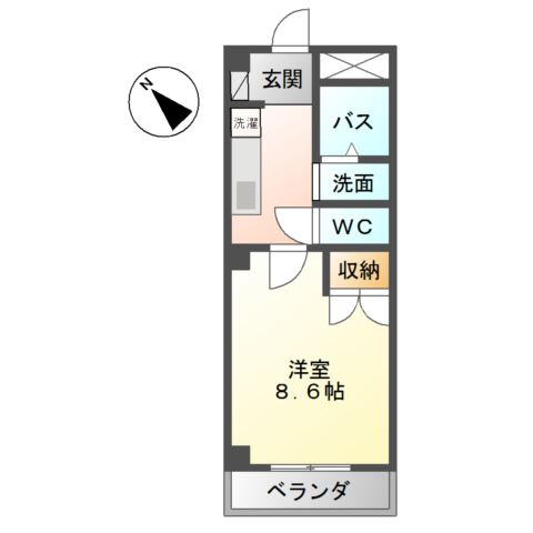 ソレイユ鵠沼 間取り