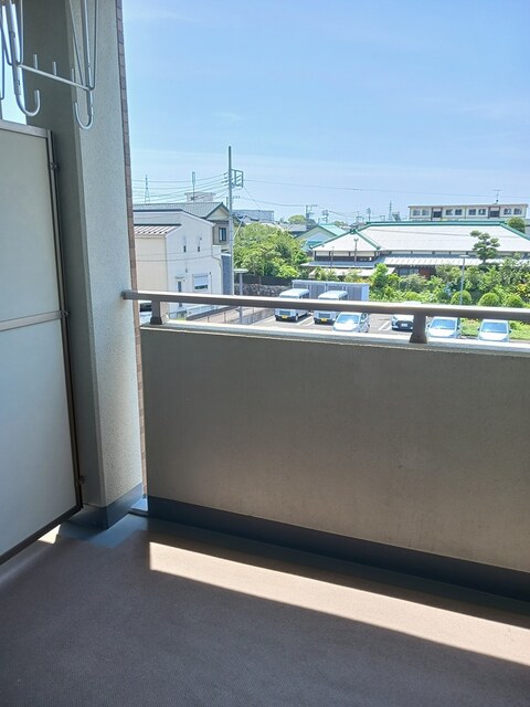 エクレセンス新富 ベランダ