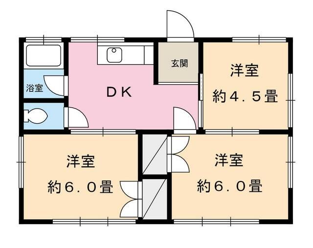 小宮貸家 間取り
