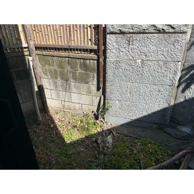 増田貸家 庭