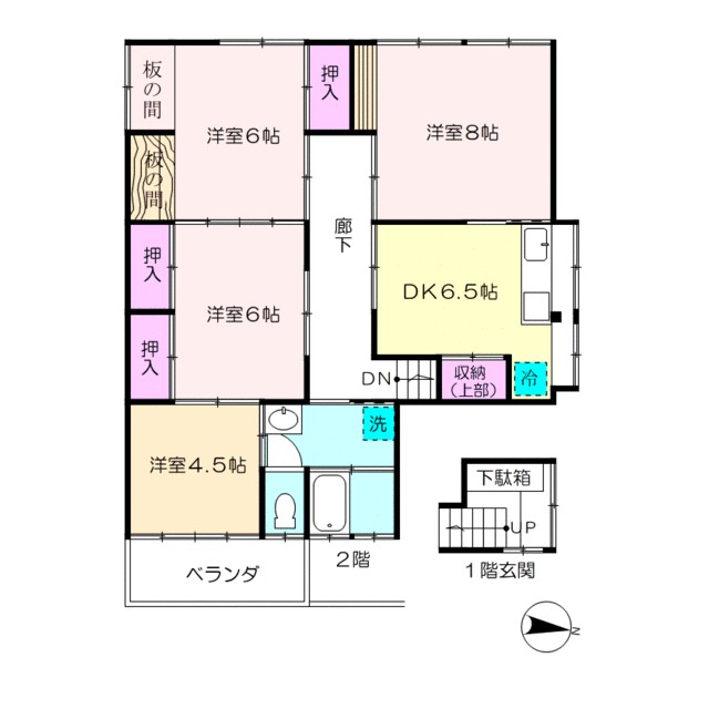 神奈川県鎌倉市大船 間取り