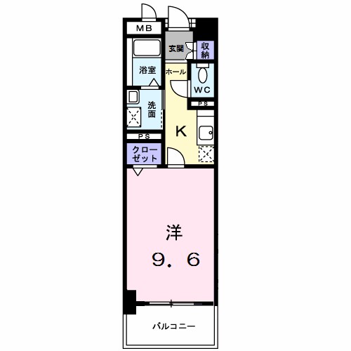 桜並木パークマンション 302号室 間取り
