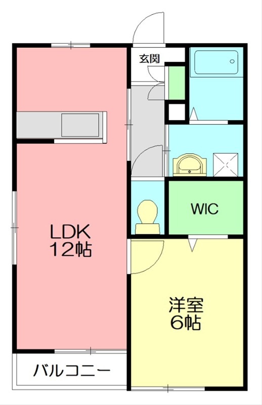 Jour KOBARAYA 203号室 間取り