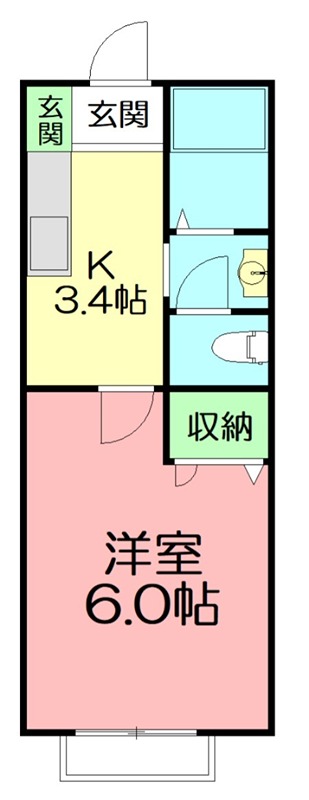 パーク３０９ 00203号室 間取り