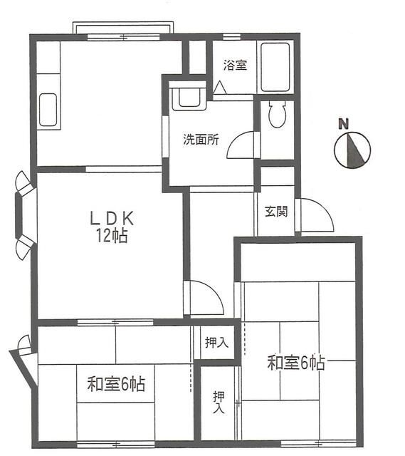カーネル・ハイツ 102号室 間取り