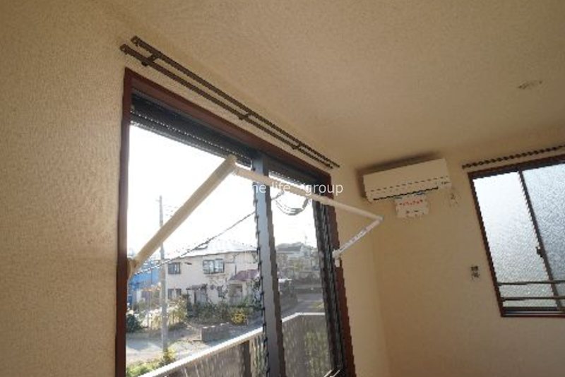 堂の後ハウス ベランダ