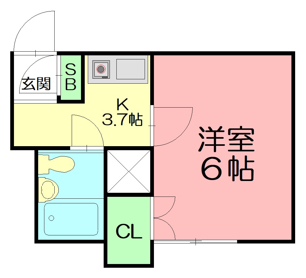 ＤＭハイツ 0205号室 間取り