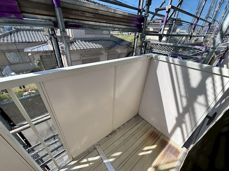 シャン・デ・ソレイユ ベランダ