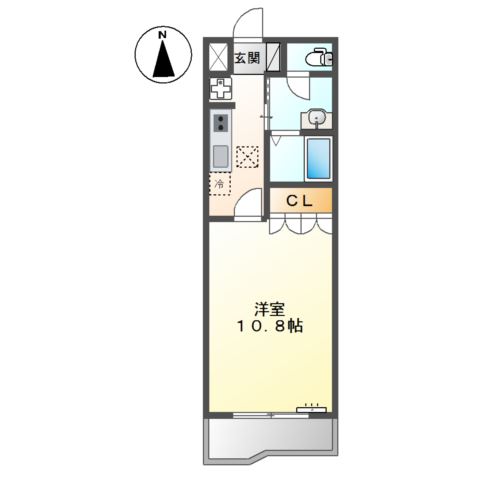 ＩＶＹ　ＣＯＵＲＴ（アイビーコート） 間取り