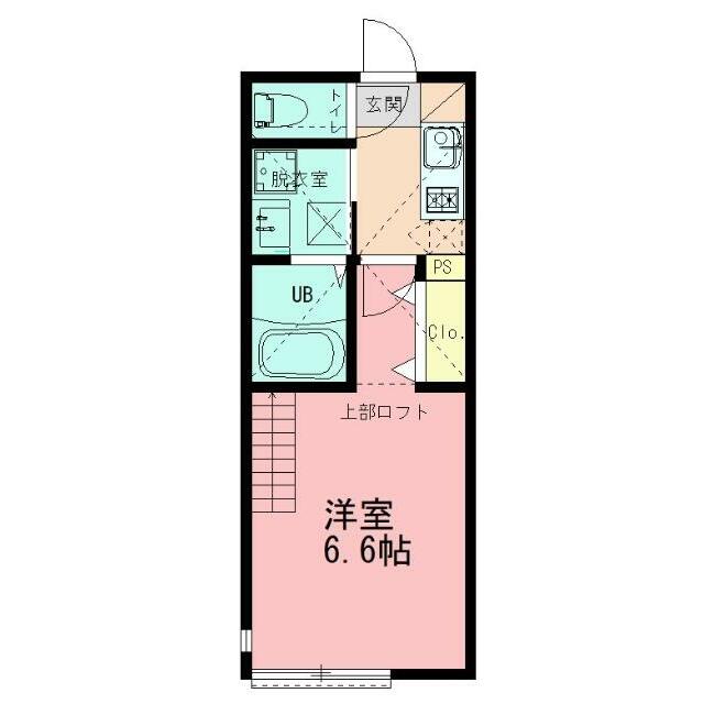イデアル湘南 204号室 間取り