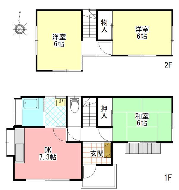 髙橋貸家 間取り