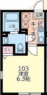 カサ・ソラールさがみ野 303号室 間取り