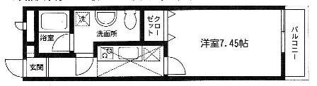 ＪＵＮ湘南 307号室 間取り