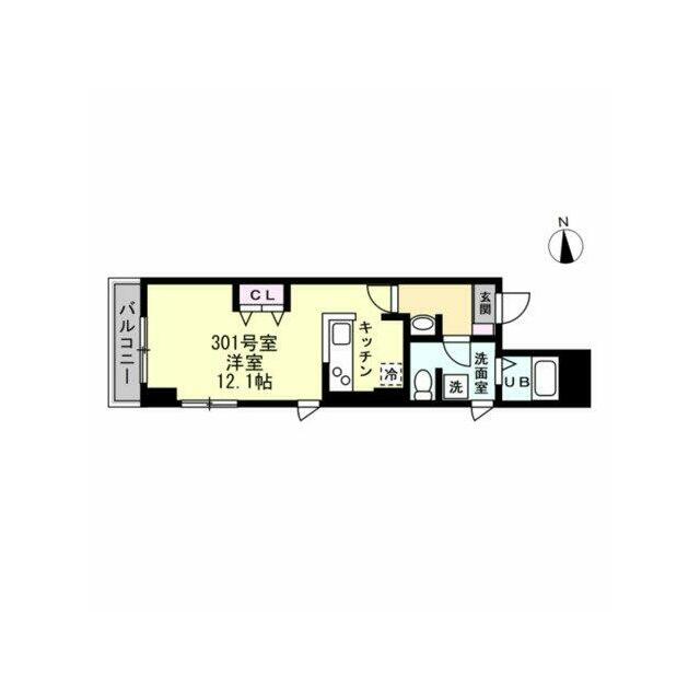 Ｔ＆Ｆ本厚木ビル 301号室 間取り