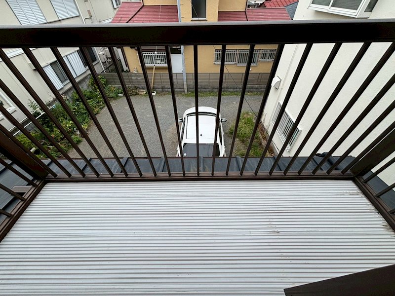 高野ハイツⅡ ベランダ