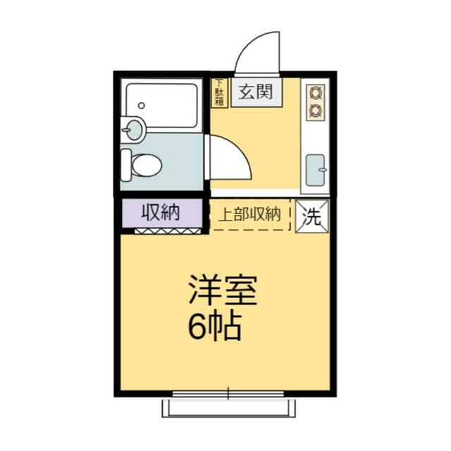 フレックス 202号室 間取り