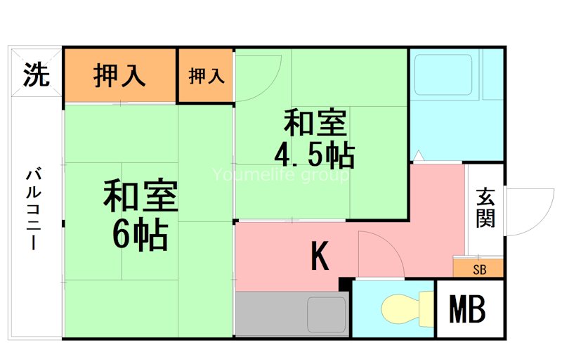伊澤ビル 301号室 間取り
