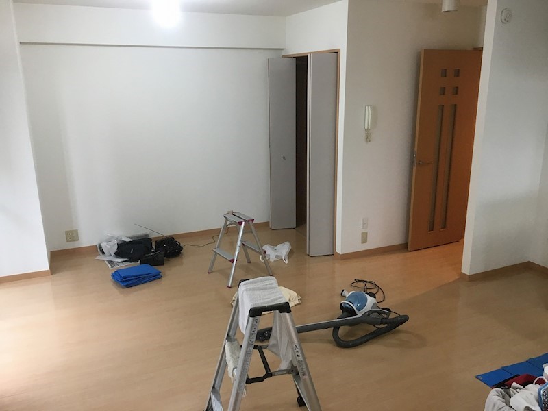 サンシルクマンション リビング