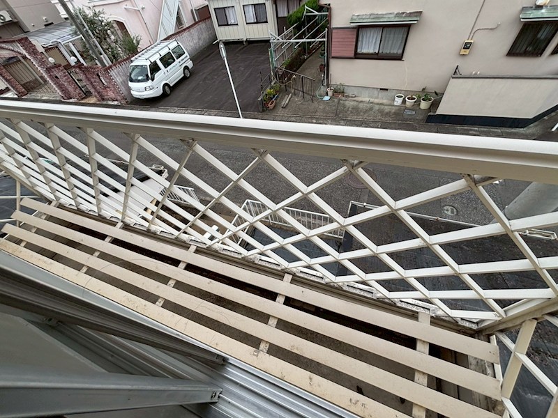 メゾネット山口 ベランダ