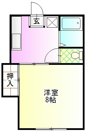 ラ・コート 202号室 間取り