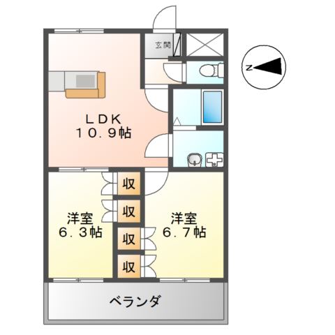 ガーデンプレイス 間取り