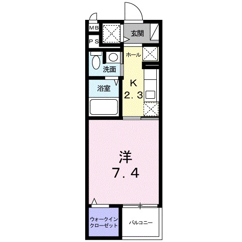 ルミエール　Ｙ 304号室 間取り