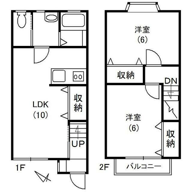 フレイジェⅢ 103号室 間取り