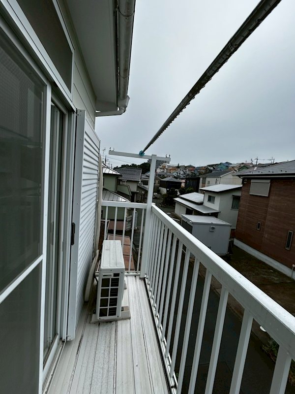 ヤングヒル飯山 ベランダ