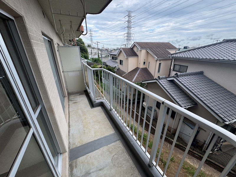 山王塚レジデンス ベランダ