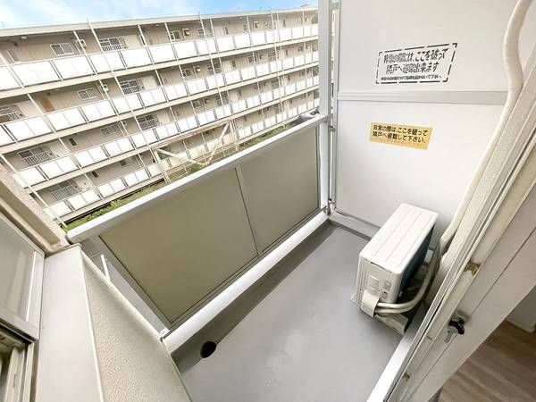 ビレッジハウス鎌倉4号棟 ベランダ